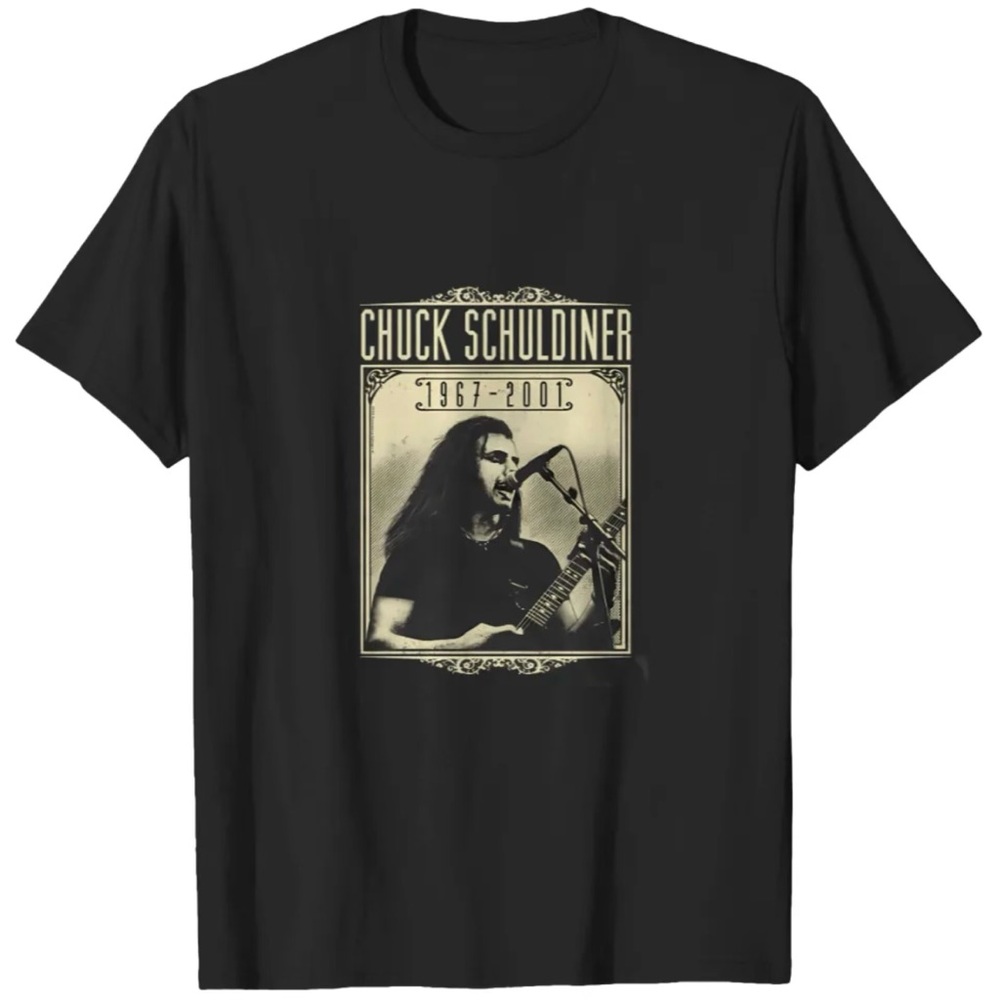 Classic Black Graphic Tee with Iconic Print